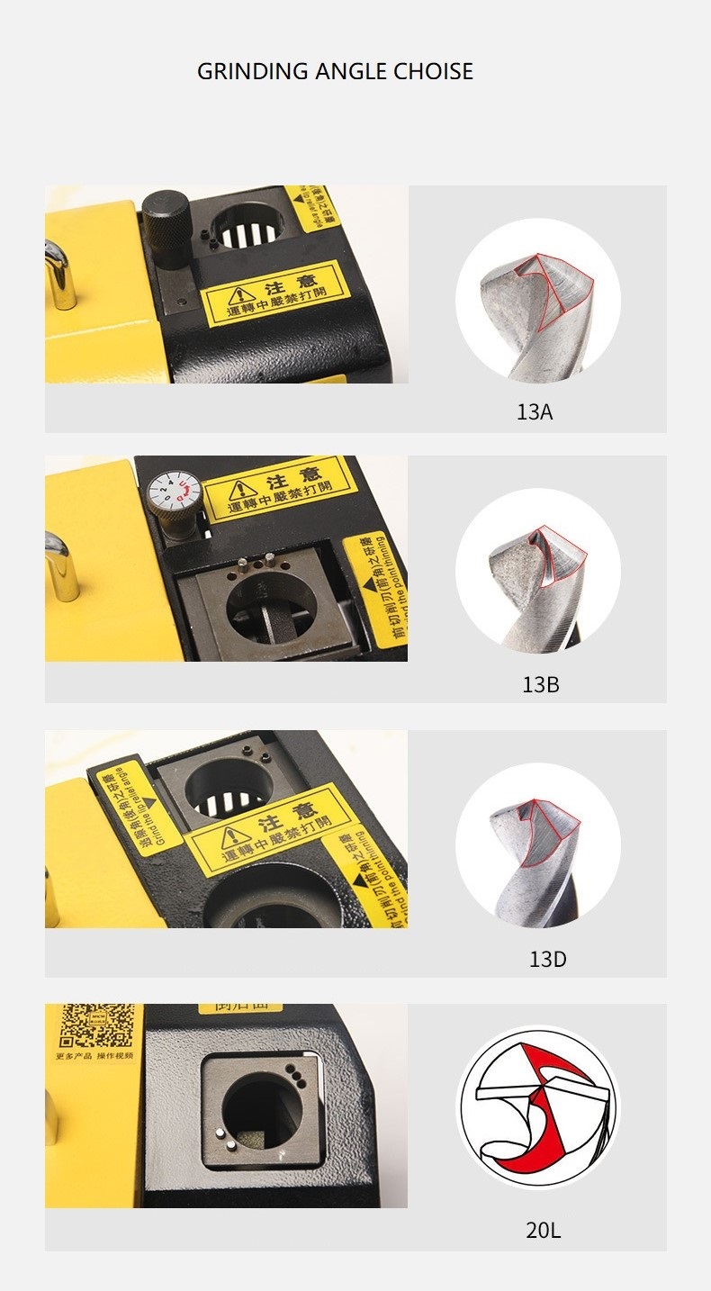 drill bit grinding machine details