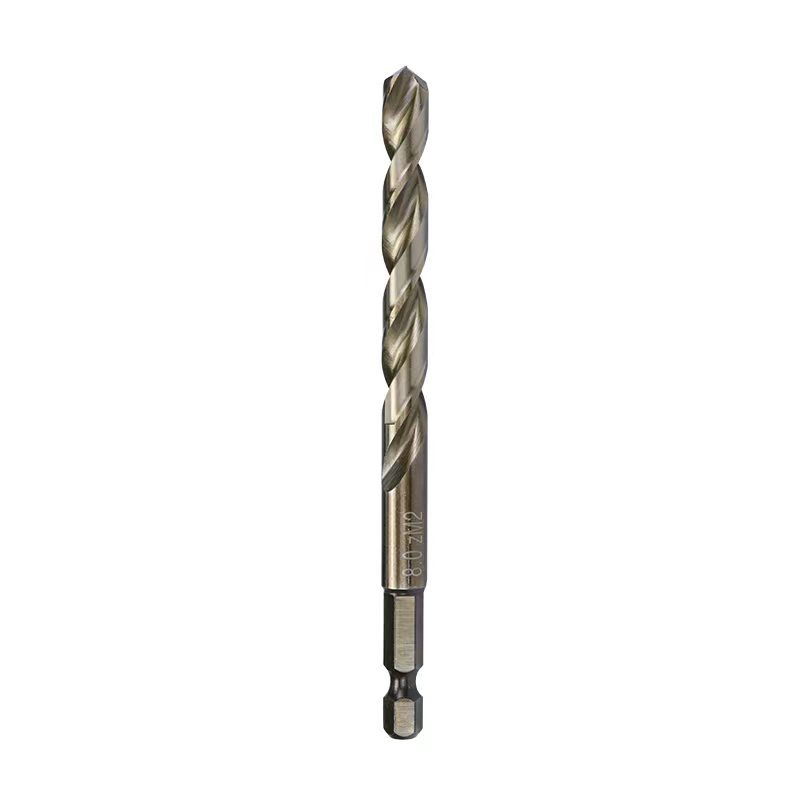 Hex shank HSS M2 twist drill bit (1)
