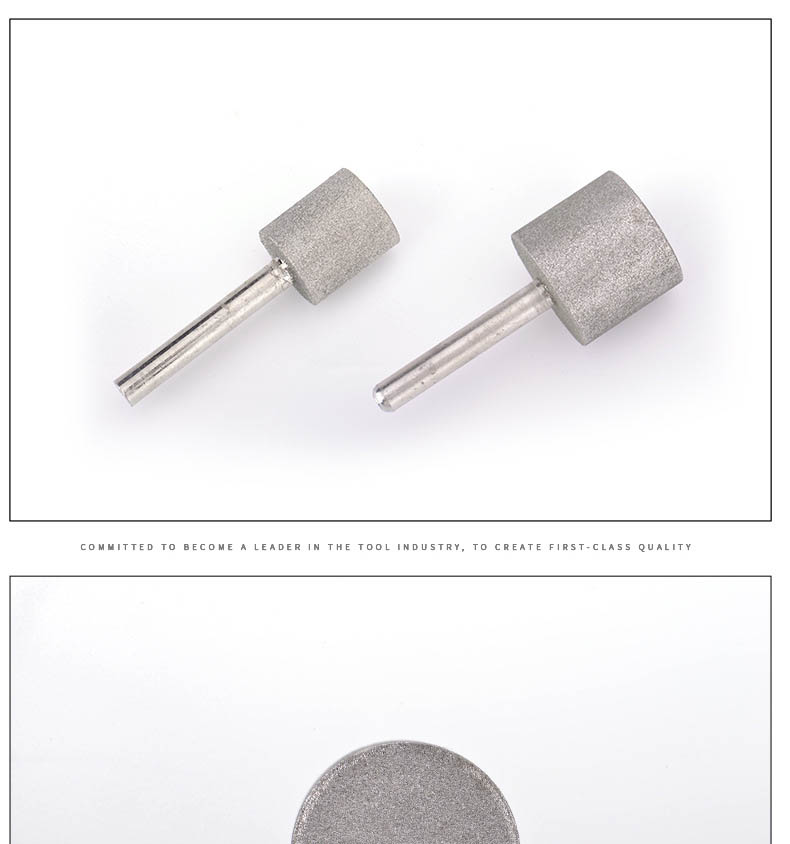 cylinder type electroplated diamond mounted bur details (3)