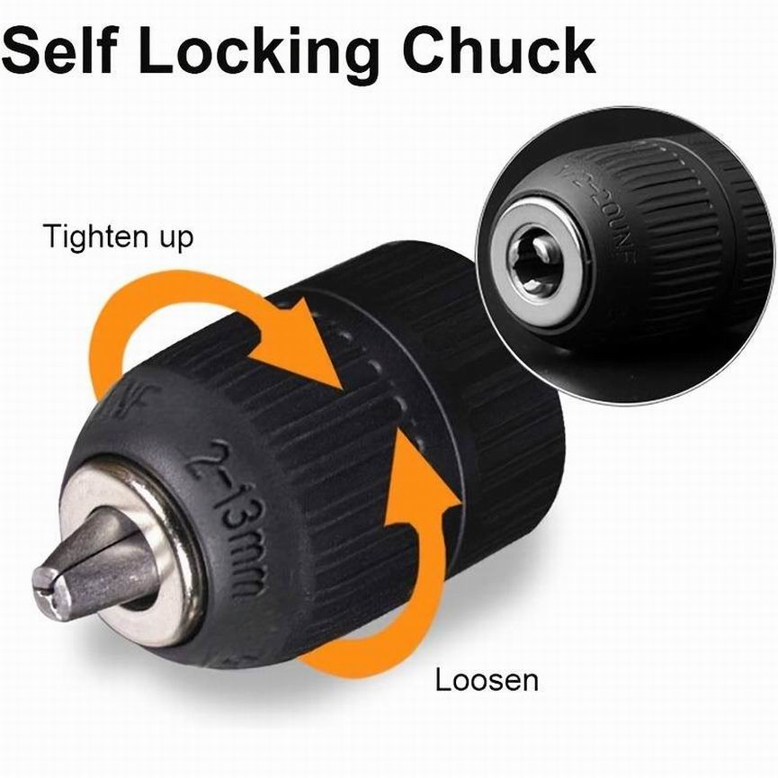keyless self locking drill chuck detail (1)
